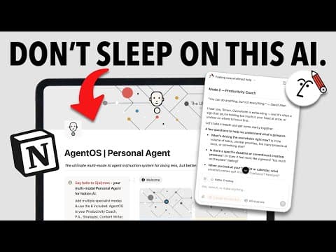 Awesome Notion Agents Use Cases: Full AgentOS Demo 2026 thumbnail