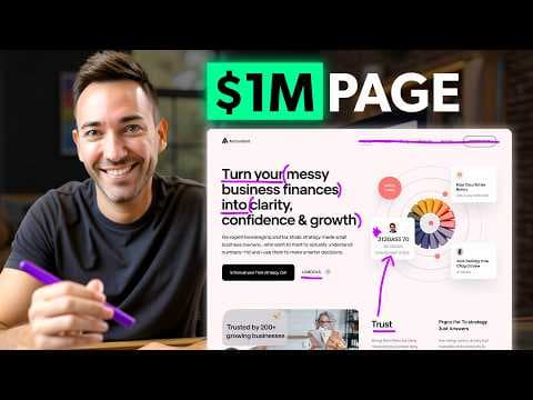 7 Proven Steps to Build a MILLION DOLLAR Landing Page thumbnail