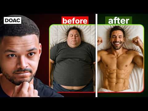 The SIMPLE Way To BURN Fat While Sleeping (Based on Science) thumbnail