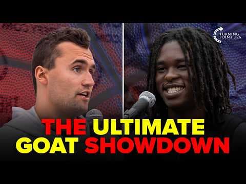 The GOAT Debate: Michael Jordan vs LeBron James | Charlie Kirk’s Take 🏀🔥 thumbnail