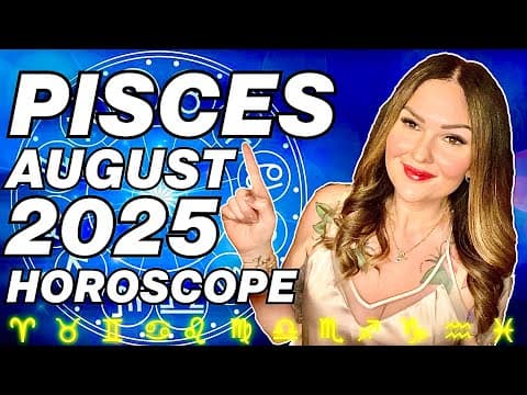 Pisces August 2025 Horoscope & Tarot Reading ✨ Love, Career & Destiny Revealed! thumbnail