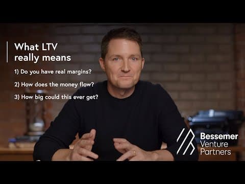Customer Lifetime Value (LTV) for consumer startups and what it really means with Kent Bennett Ep 4 thumbnail