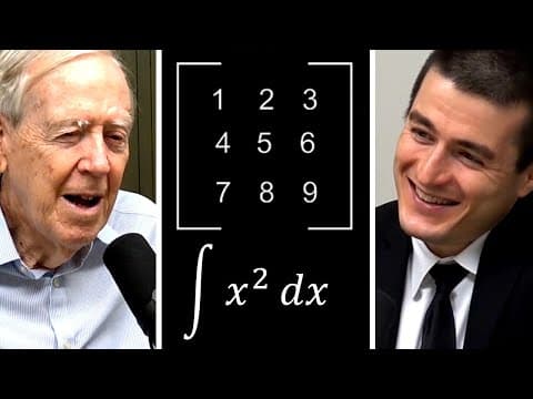 Gilbert Strang: Linear Algebra vs Calculus thumbnail