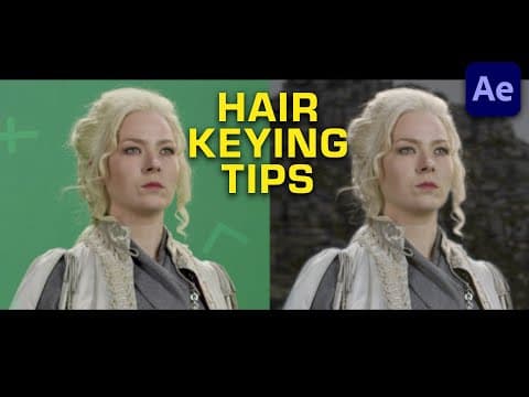 How To Easily Key Hair Details With This Simple Trick | ActionVFX Quick Tips thumbnail