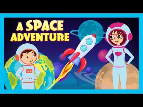 A SPACE ADVENTURE ‍🚀 Tia & Tofu Lessons For Kids | English Stories | Learning Stories for Kids thumbnail