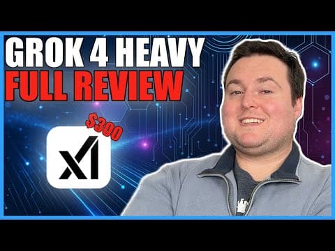 30 Days With the $300 Super Grok 4 Heavy Plan – Is It Worth the Price? thumbnail