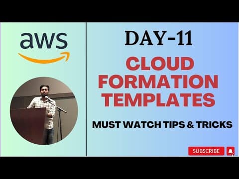 Day-11 | IaC with AWS CFT | Tips and Tricks to Write CFT | CFT vs Terraform | #abhishekveeramalla thumbnail