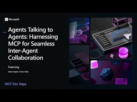 Agents Talking to Agents: Harnessing MCP for Seamless Inter-Agent Collaboration thumbnail