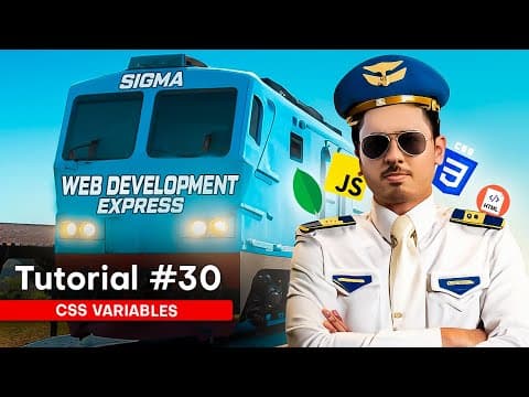 CSS Variables | Sigma Web Development Course - Tutorial #30 thumbnail