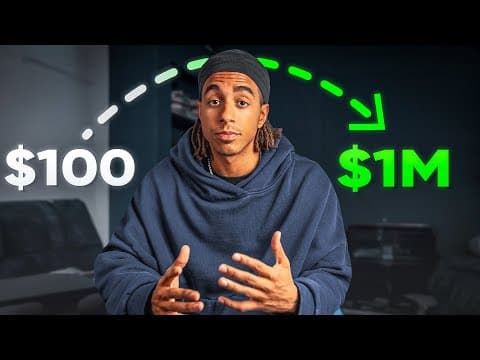 Millionaire Explains: How To Get Rich With $100 thumbnail