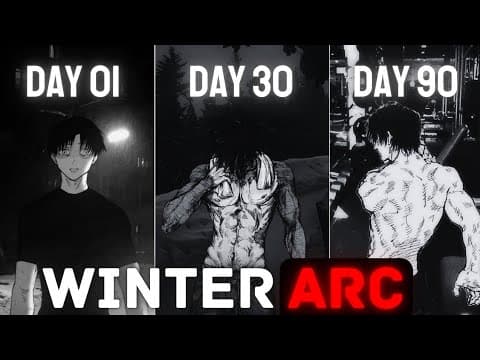 WINTER ARC: THE ULTIMATE 90 days Self Improvement Challenge thumbnail