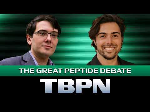 The Great Peptide Debate with Martin Shkreli & Max Marchione thumbnail