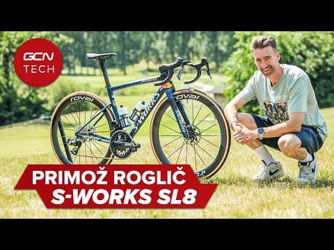 Primož Roglič Tour de France 2025 Pro Bike | S-Works SL8 Limited Edition thumbnail
