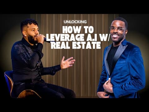 Leveraging A.I & Real Estate Step by Step Process  (W / @bluenotesbrandon  & Smitty the Goat ) thumbnail