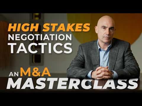 The Psychology Behind Selling a Business: A Case Study | M&A Masterclass thumbnail