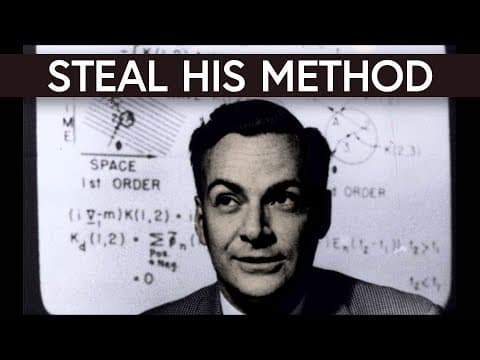 The Best Learning Technique to 10x Your Reading Career - Feynman Technique  [5 STEP GUIDE] thumbnail