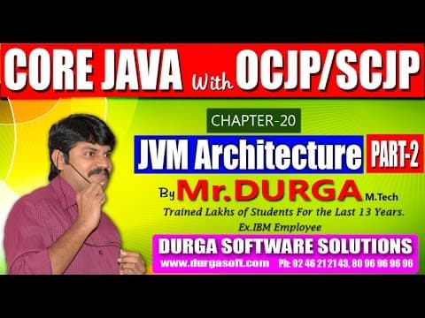 Core Java With OCJP/SCJP-JVM Architecture-Part 2 thumbnail