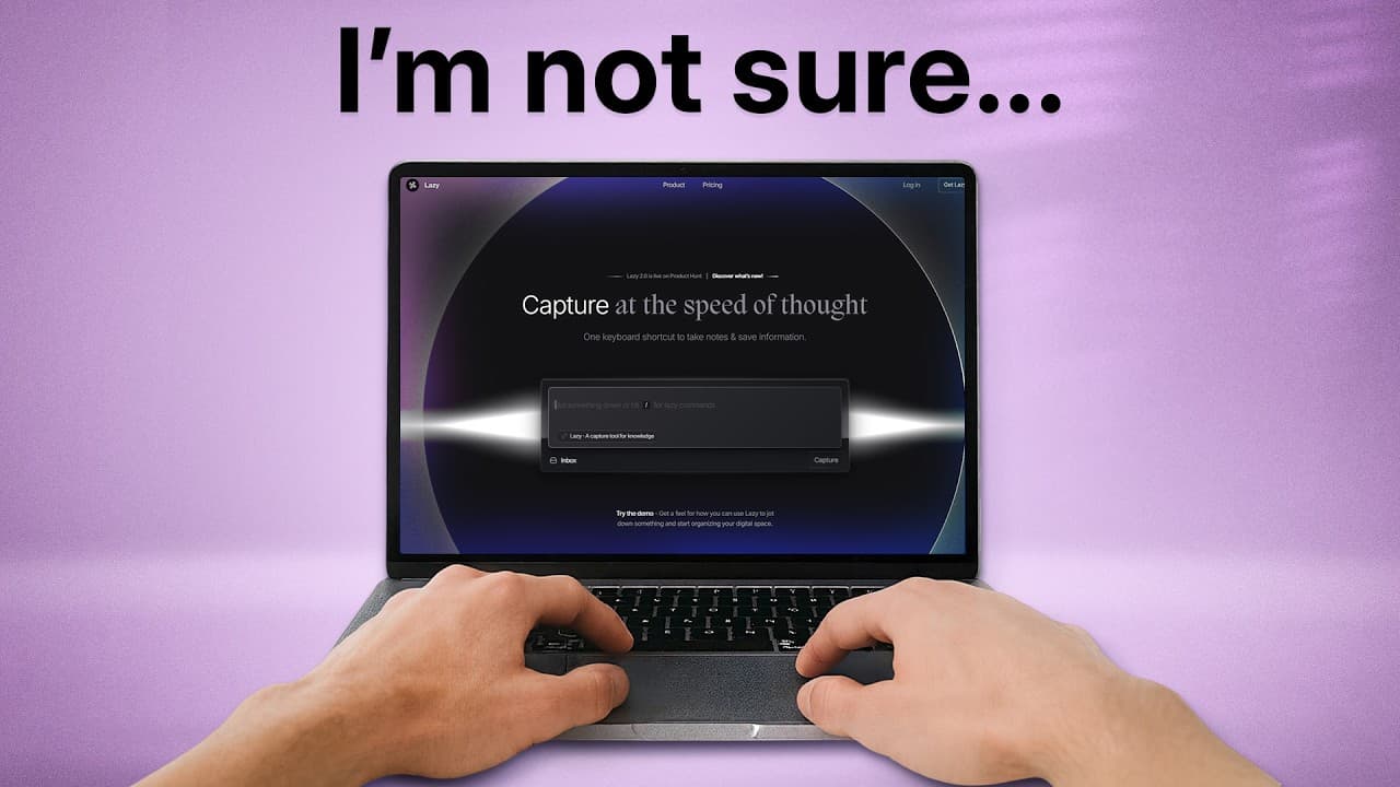 YouTube video player