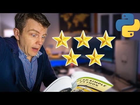 BEST book for learning intermediate Python? Dead Simple Python thumbnail