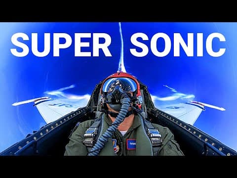 How Do You Break the Sound Barrier in an F-16? thumbnail