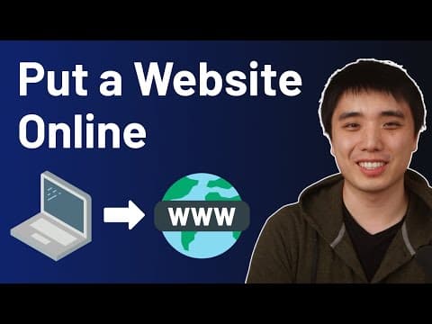 How to put an HTML website online (on the Internet) thumbnail