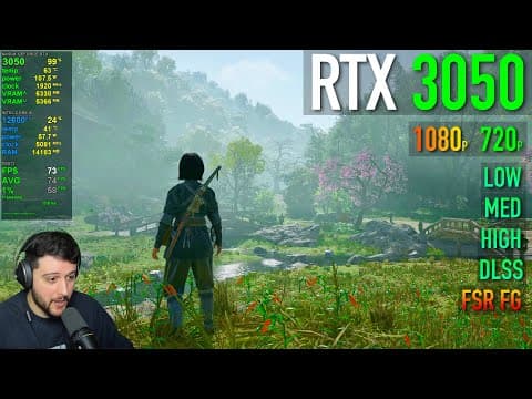 RTX 3050 8GB - Assassin's Creed Shadows thumbnail
