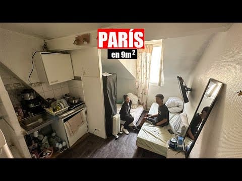 La cruda realidad de vivir en los MICRO APARTAMENTOS de París 🇫🇷 thumbnail