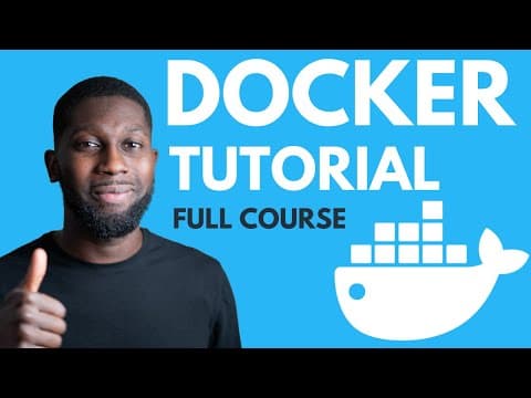 Docker Tutorial for Beginners | Full Course [2021] thumbnail