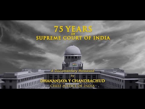 75 Years of Supreme Court of India thumbnail