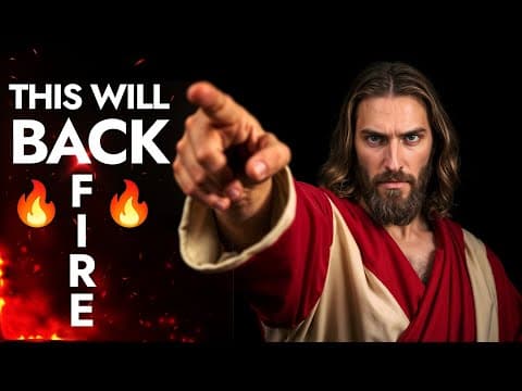 GOD SAYS: THIS WILL BACKFIRE🔥🔥 | God Message For You Today | Gods Message Now thumbnail