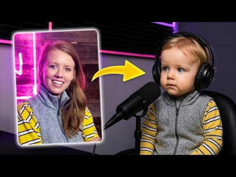 How to Edit a Viral Talking Baby and Dog Podcast thumbnail