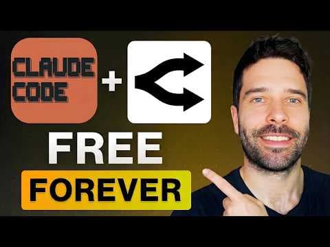 Claude Code + OpenRouter = Free UNLIMITED Coding (No RAM Needed) thumbnail