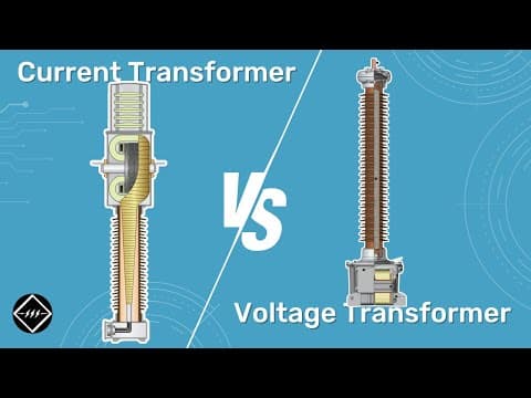 Current Transformer vs Voltage Transformer : What’s the Difference ? TheElectricalGuy thumbnail