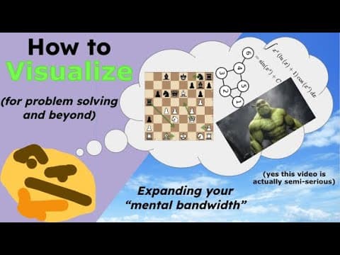 How to Train Yourself to Visualize Anything (6 Simple Tips & Habits) thumbnail