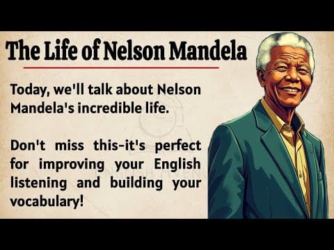 The Life of Nelson Mandela || Learn English Through Story 🔥 || Graded Reader || Listening Practice ✅ thumbnail
