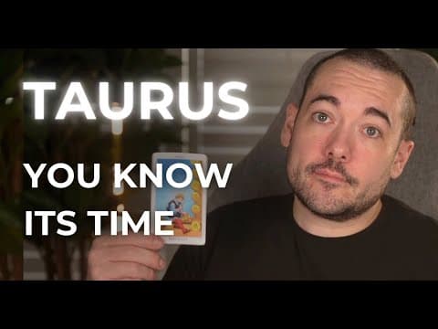 Taurus "Be Bold! This Moment Will Define Everything" February 2026 Tarot thumbnail