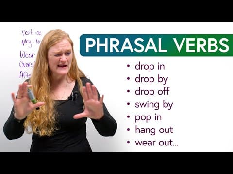 PHRASAL VERBS for hanging out with friends thumbnail