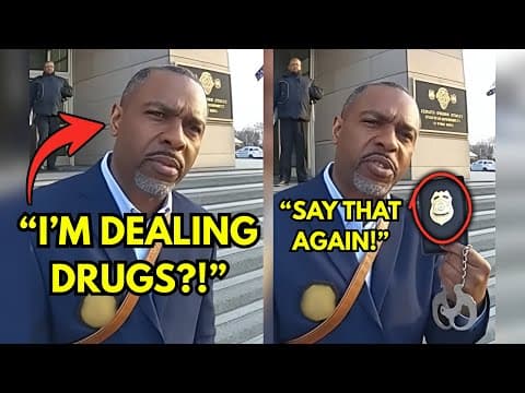 Rookie Cop Accuses Black Attorney of Drug Dealing Outside Courthouse – Career Over, 6 years prison thumbnail