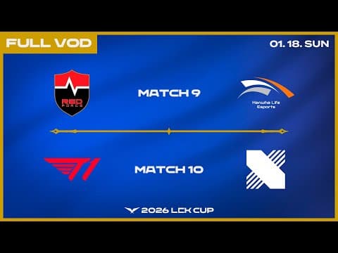 NS vs HLE - DRX vs T1 | 2026 LCK CUP thumbnail