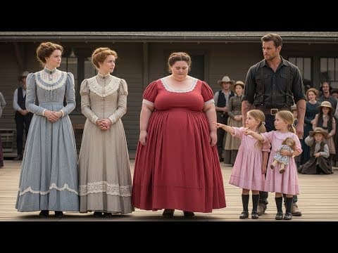 We Want THIS One, Daddy! The Twins Insisted — As the Town Whispered the Widow Was "Too Wide to Wed thumbnail