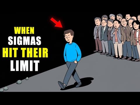 Why Sigma Males Get Tired of People Fast thumbnail