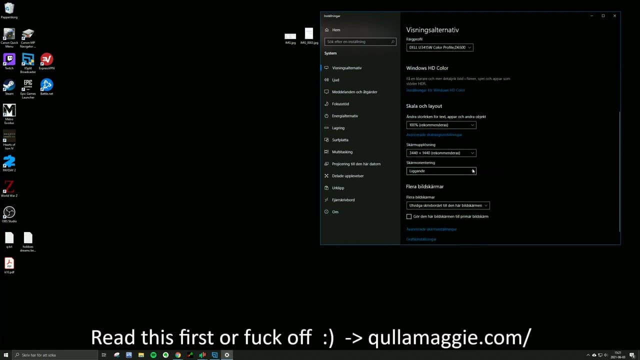 YouTube video player