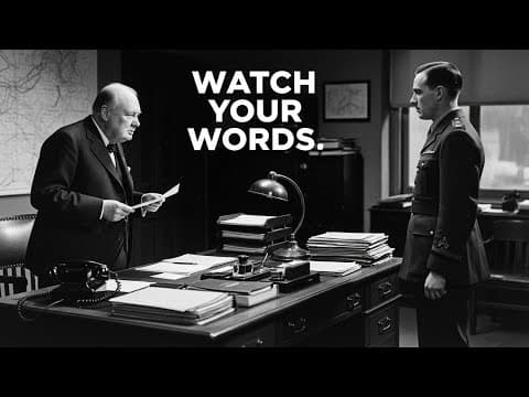 What Churchill Said When He Read Montgomery’s Private Insult About American Troops? thumbnail