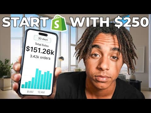 Easiest Way To Start Dropshipping From Scratch (Exactly What I Did) thumbnail