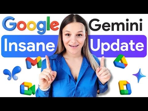 Google Just Dropped INSANE AI Updates 🤯 ( Gemini, AI Studio & Workspace News  🚀 ) thumbnail