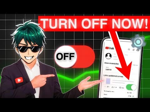 No Views? No Subscribers? TURN THIS OFF NOW! thumbnail