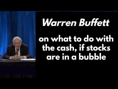 What Should You Do With Cash If Stocks Are Overvalued? thumbnail