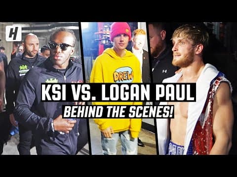 KSI vs. Logan Paul 2 feat. JUSTIN BIEBER | EXCLUSIVE BEHIND THE SCENES!!! thumbnail