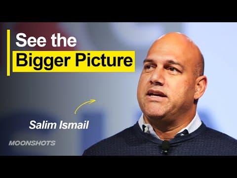 The Future of Twitter, American Democracy, and AI with Salim Ismail | EP #11 Moonshots and Mindsets thumbnail