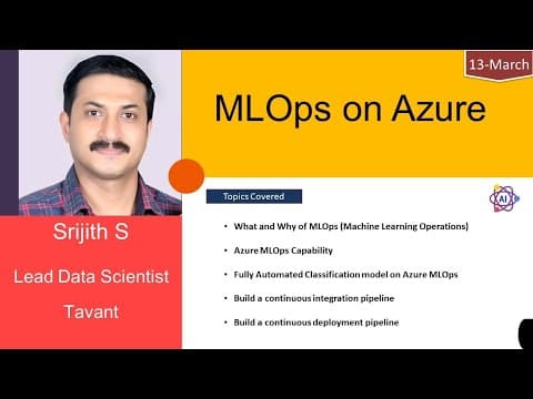 MLOps with Azure - Hands on Session thumbnail